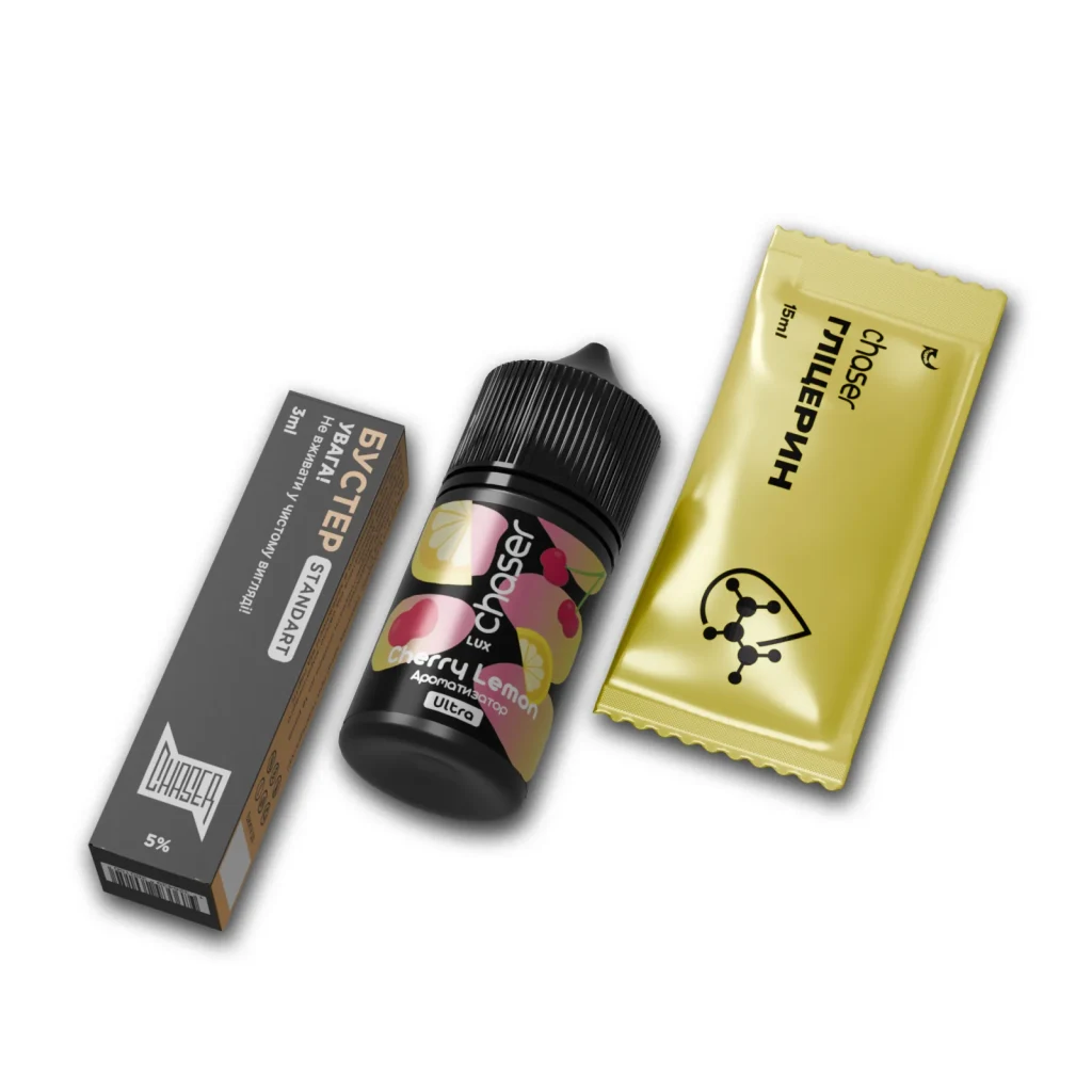 НАБОР CHASER LUX ULTRA 30 ML - Cherry  Lemon