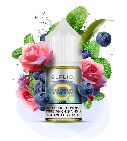 ElfLiq 30ml 50mg - Blueberry Rose Mint