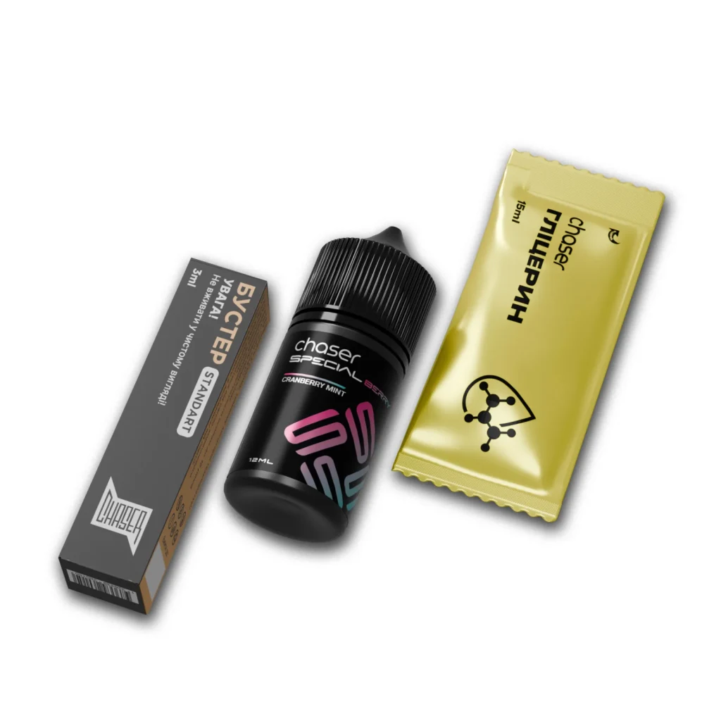 Набір Chaser SECIAL BERRY - Cranberry Mint 30ml