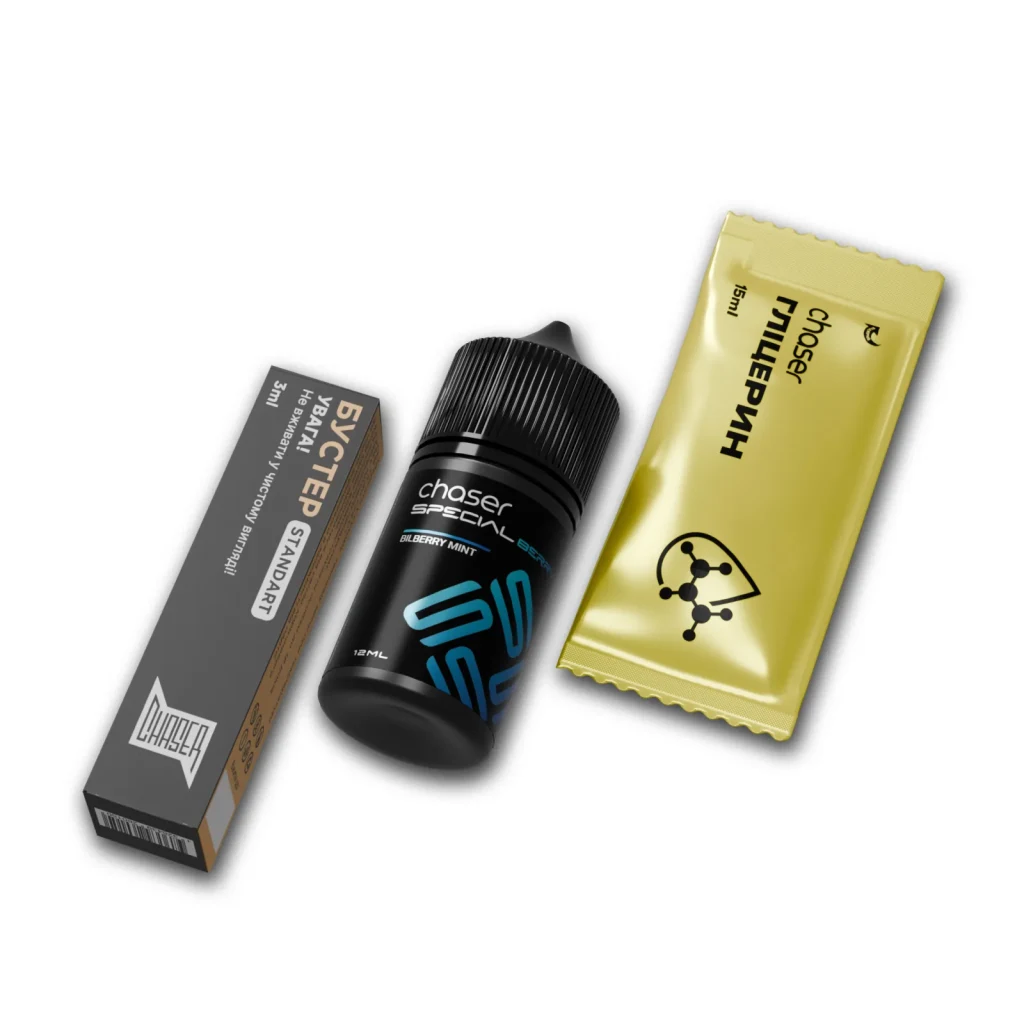 Набір Chaser SECIAL BERRY - Bilberry Mint 30ml