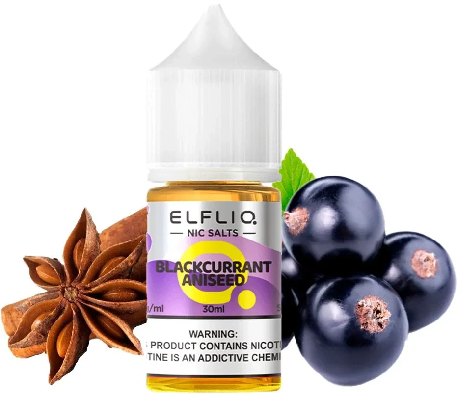ElfLiq 30ml 50mg - Blackcurrant Aniseed