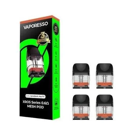 Vaporesso XROS 0.6Ω COREX/Topfill (3ml/4pcs)