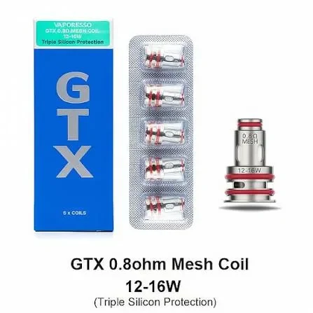 Vaporesso GTX 0.8ohm Mesh Coil (XR POD)