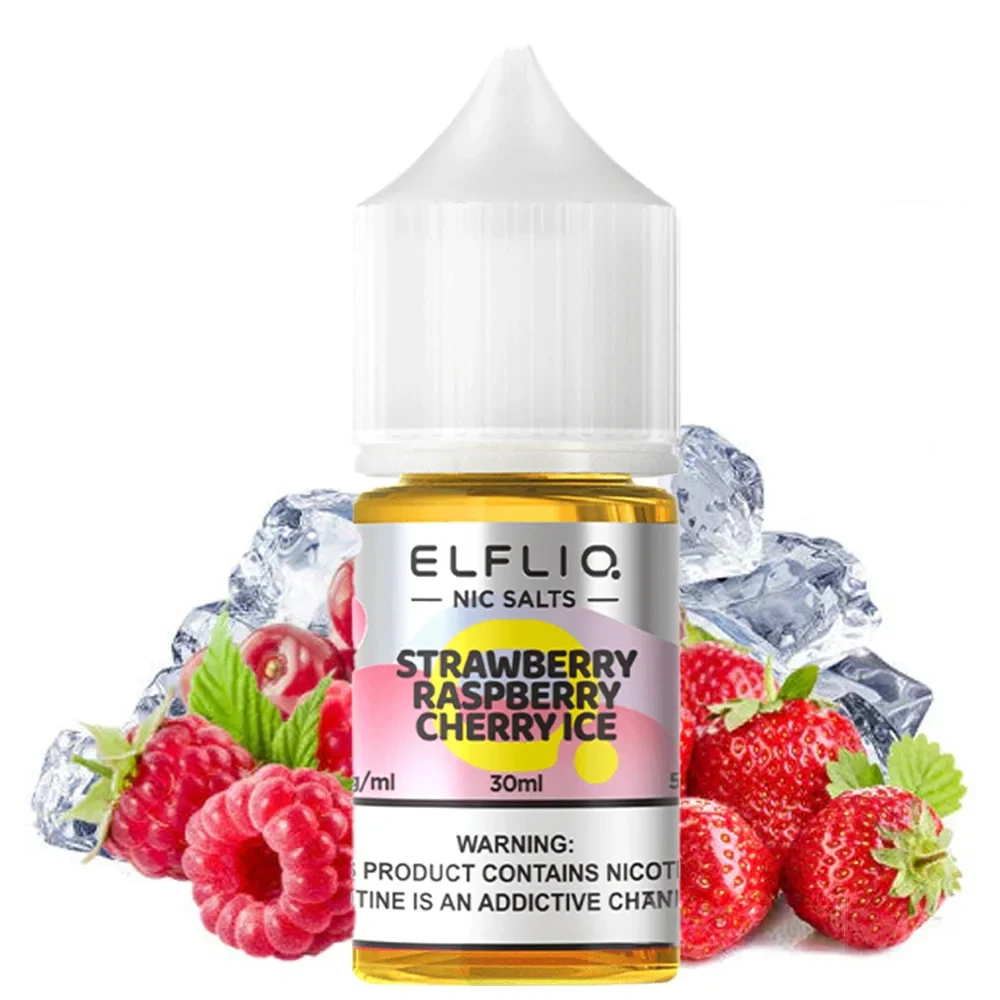ElfLiq 30ml 50mg - Strawberry Raspberry Cherry Ice