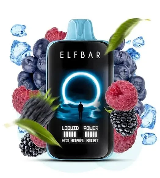 Elfbar MoonNight 40 000 - Blue Razz Ice