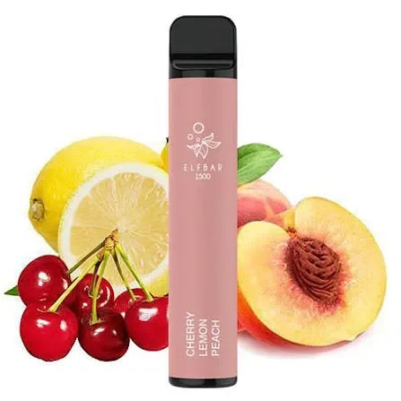 Elf bar 1500 Cherry lemon peach