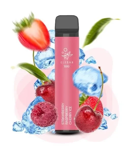 Elf bar 1500 Strawberry Raspberry Cherry Ice
