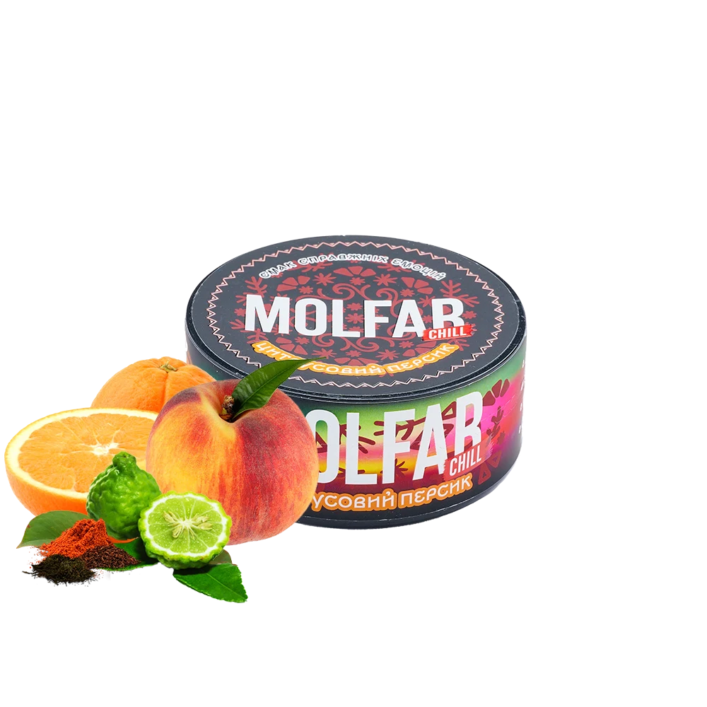 Molfar 100г Chill Line Цитрусовий Персик