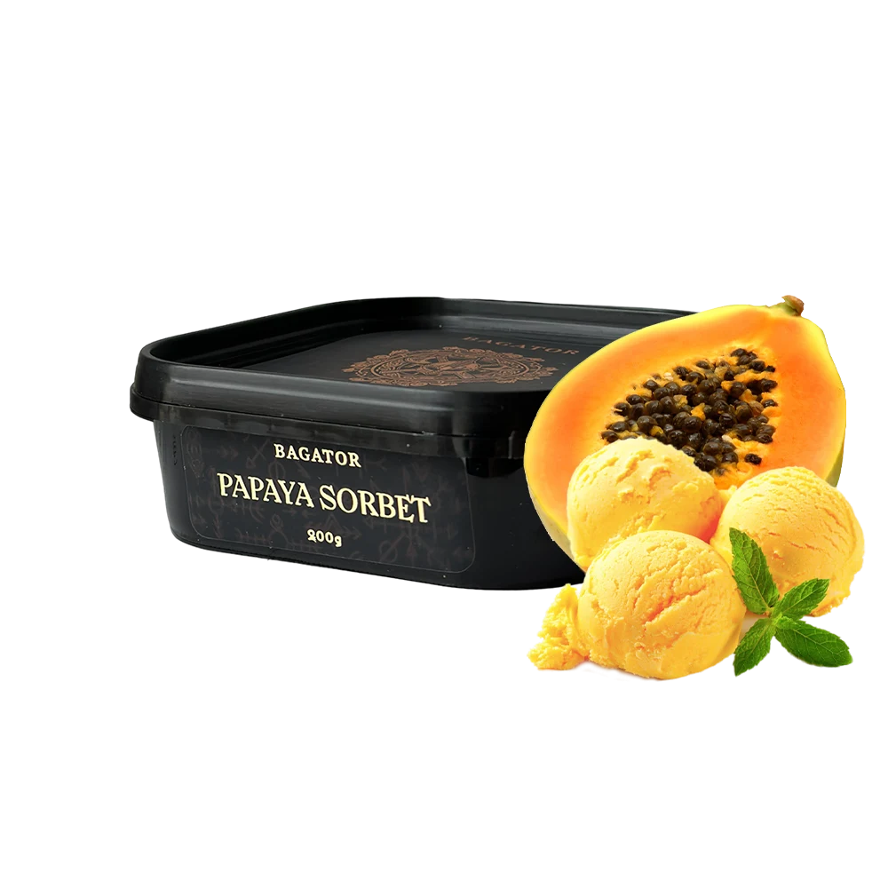 Bagator tobacco 200g Papaya Sorbet