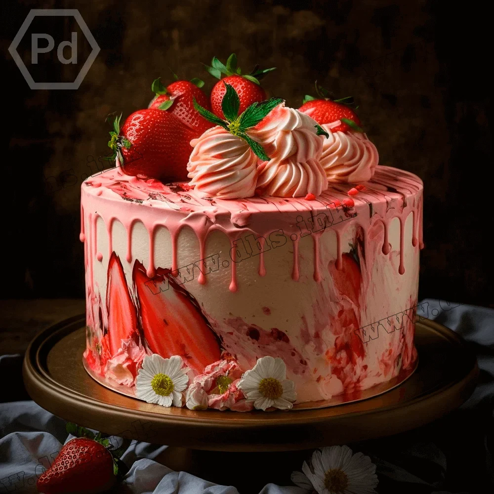 Palladium - Strawberry dessert sweet 125g