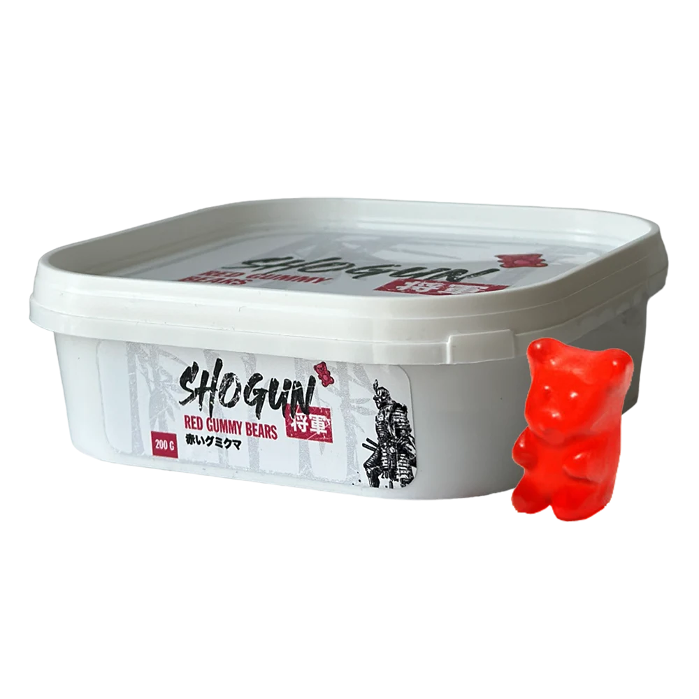 Spirit Shogun 200g Red Gummy Bears