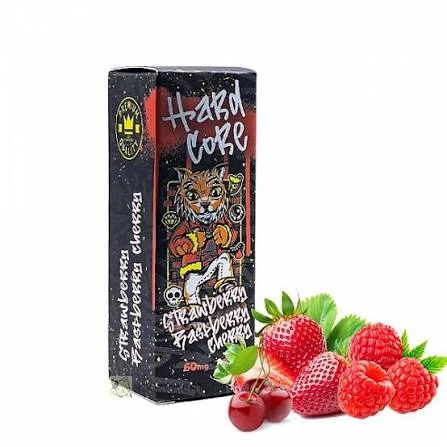 HardCore 30ml 50mg - Strawberry Rapsberry Cherry